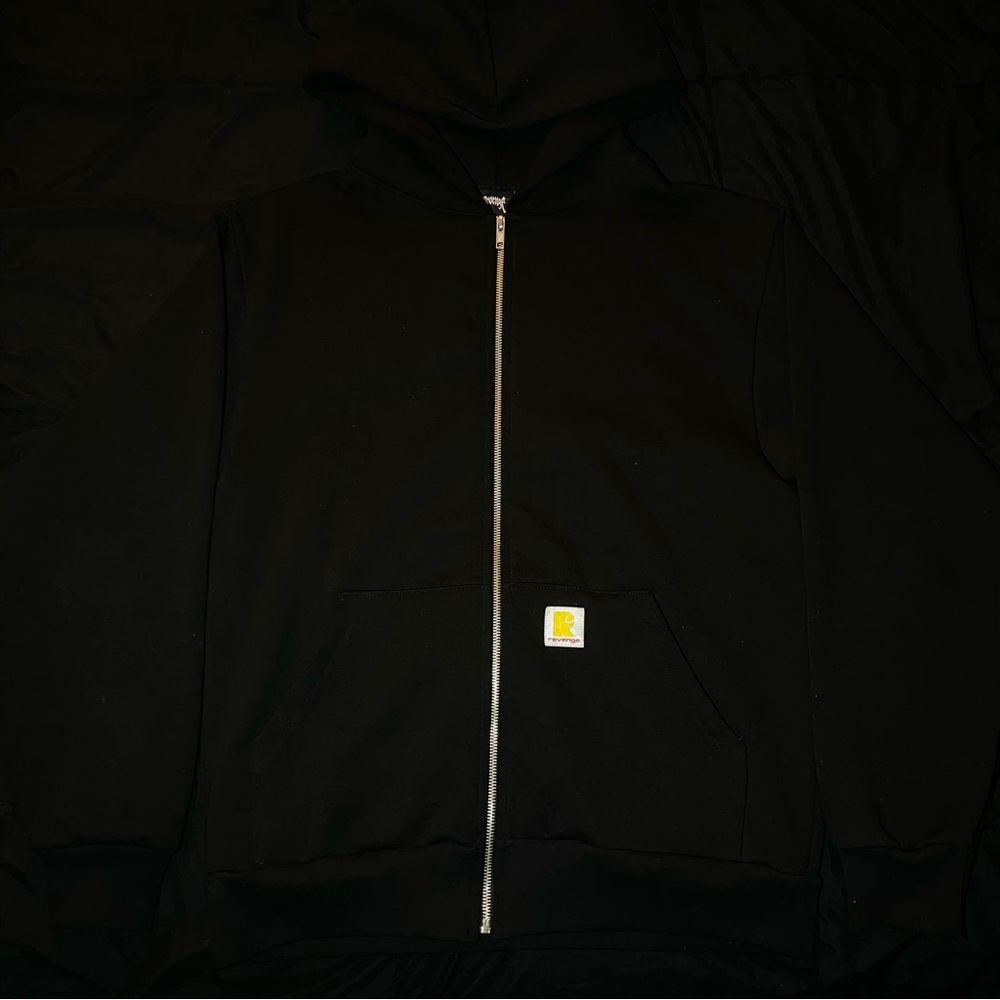 REVENGE GALLERY ' RARHARTT ' ZIP-UP HOODIE (small)
